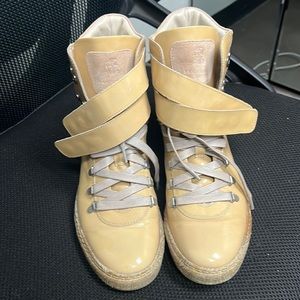 Brunello pink beige boots size 9.5